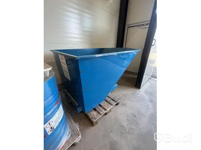 Tippcontainer Intra, med hjul ca. 160x120 cm.