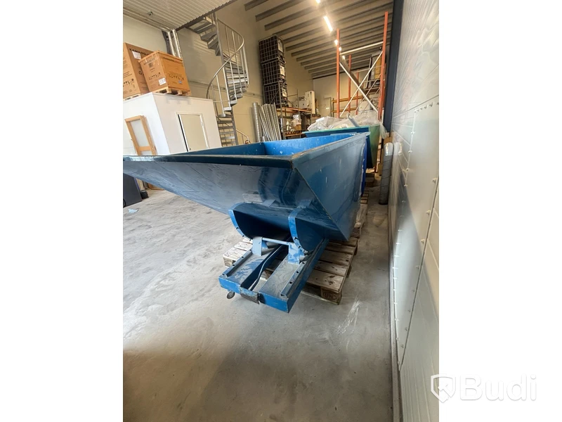 Tippcontainer Intra, med hjul ca. 160x120 cm.