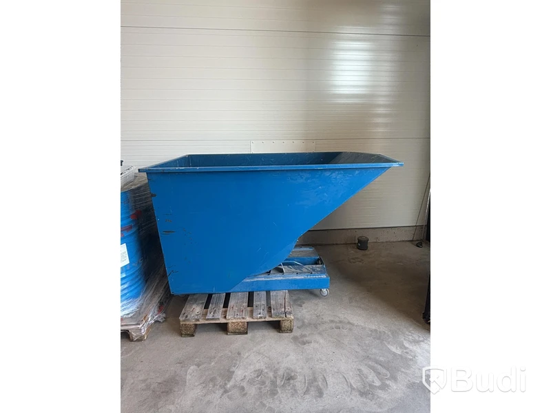 Tippcontainer Intra, med hjul ca. 160x120 cm.