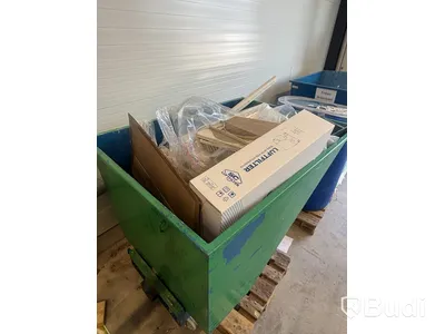 Tippcontainer Intra, med hjul ca 165x120 cm.