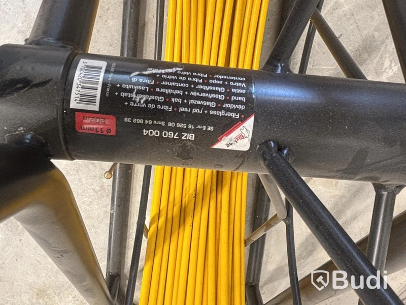 Duct rodder BIZ, 11 mm, 202 m