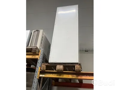 Pallet racking with ventilation parts, assorted items