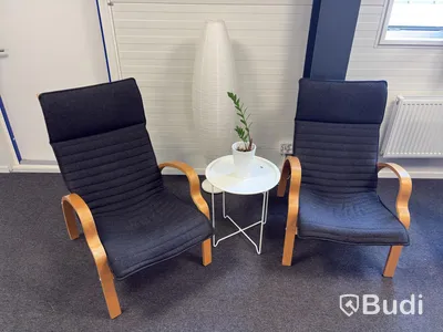 Furniture lot with TV, tables, chairs, armchairs and sofa