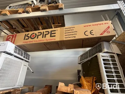 Lot of plumbing/HVAC items, air source heat pumps, assorted parts and units.