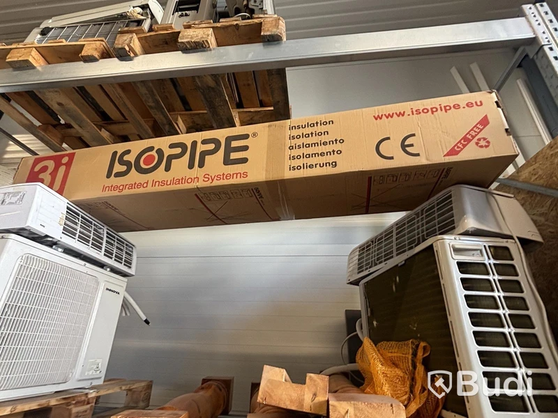Lot of plumbing/HVAC items, air source heat pumps, assorted parts and units.