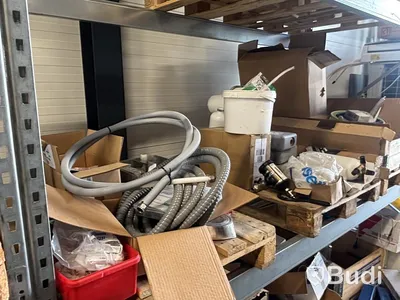 Lot of plumbing/HVAC items, air source heat pumps, assorted parts and units.
