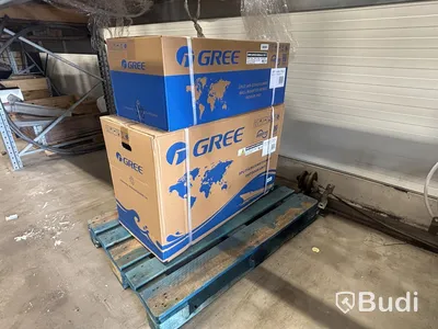Lot of plumbing/HVAC items, air source heat pumps, assorted parts and units.