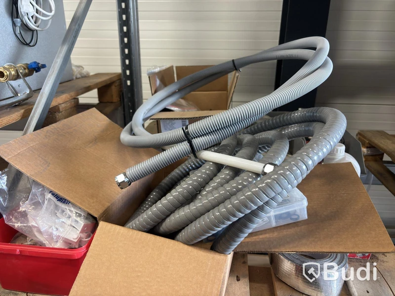 Lot of plumbing/HVAC items, air source heat pumps, assorted parts and units.