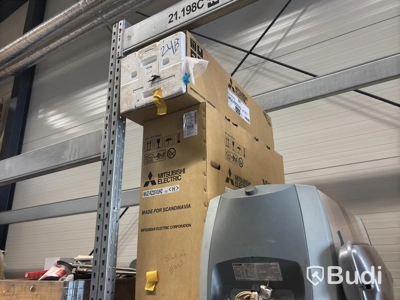 Lot of plumbing/HVAC items, air source heat pumps, assorted parts and units.