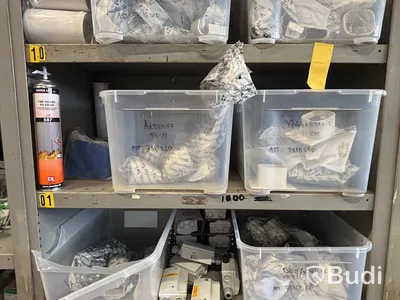 Lot of plumbing/HVAC items, air source heat pumps, assorted parts and units.