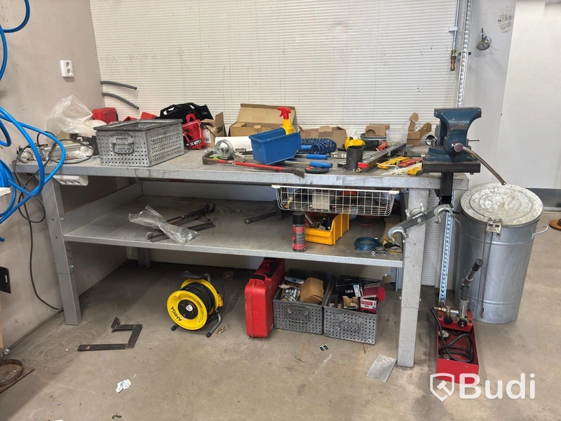 Workshop equipment, tools, etc.