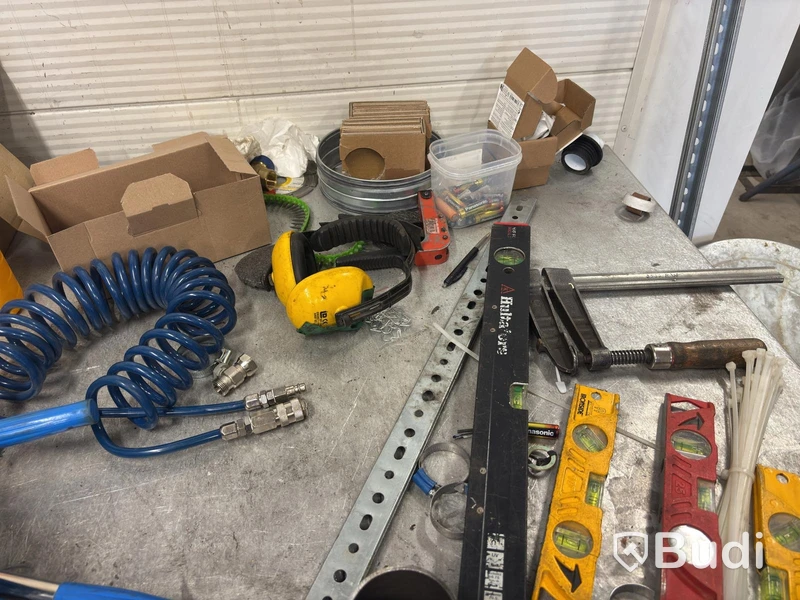 Workshop equipment, tools, etc.