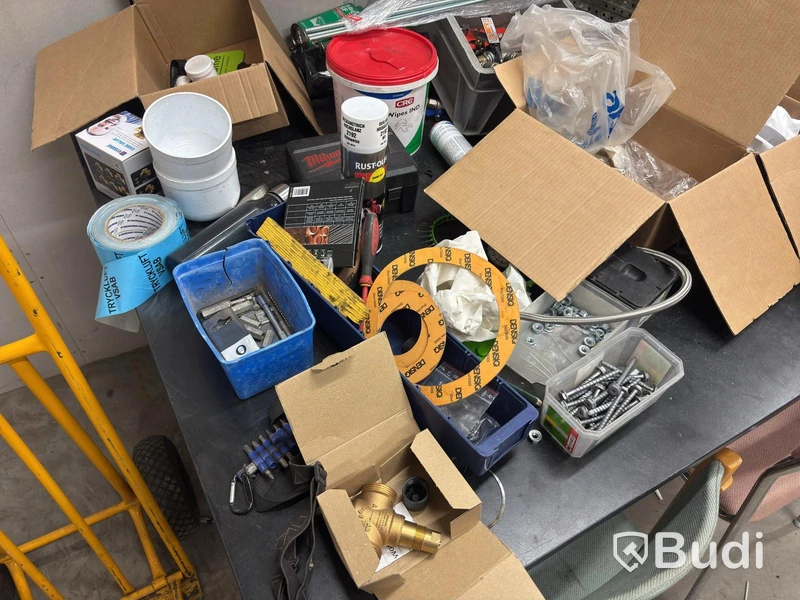 Workshop equipment, tools, etc.