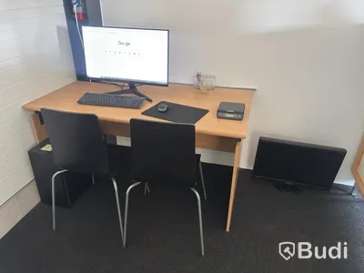 Reception desk and office desk