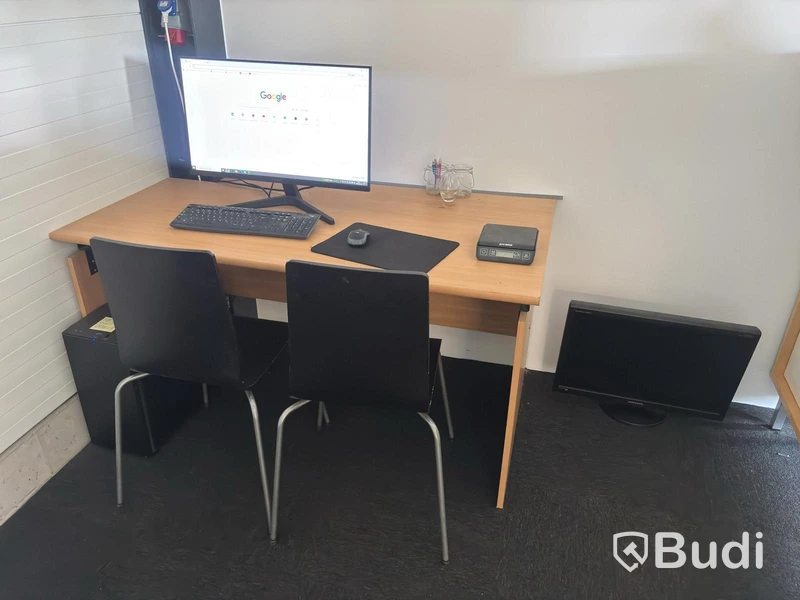 Reception desk and office desk
