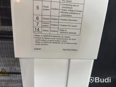 Värmepumpsparti, demoexemplar