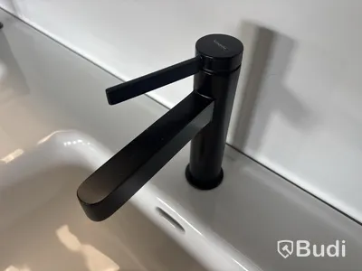 Bathroom vanity, white, double washbasin