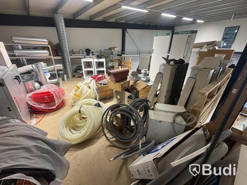 Large lot of plumbing and HVAC materials