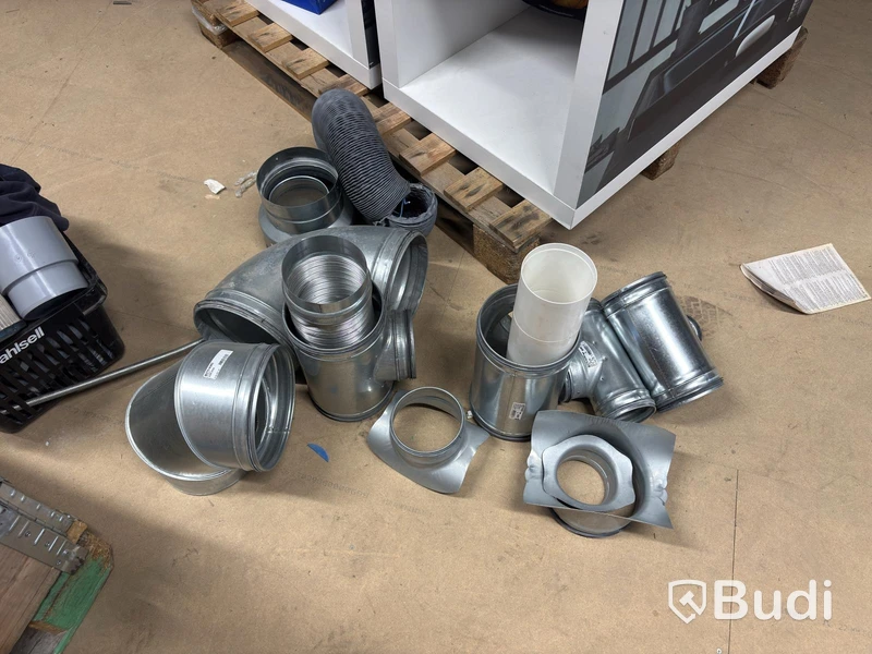 Large lot of plumbing and HVAC materials