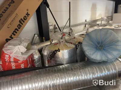 Large lot of plumbing and HVAC materials