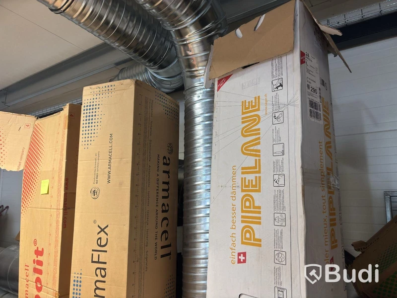 Large lot of plumbing and HVAC materials