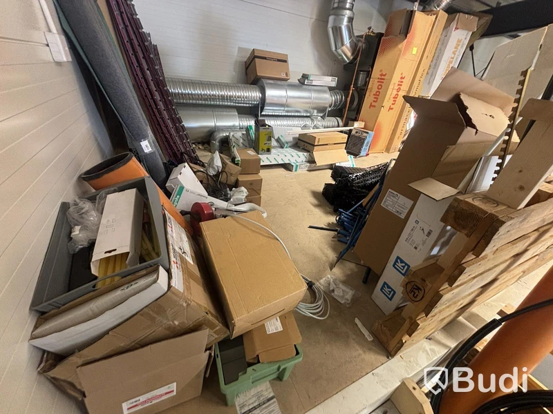 Large lot of plumbing and HVAC materials