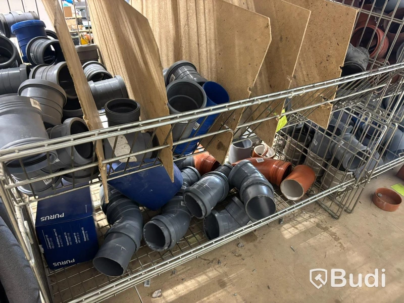 Large lot of plumbing and HVAC materials