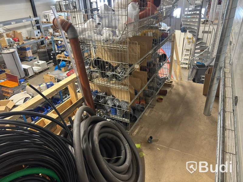 Large lot of plumbing and HVAC materials