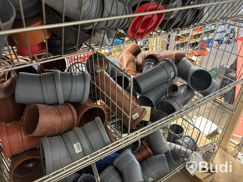Large lot of plumbing and HVAC materials