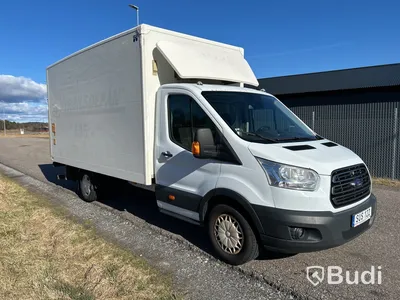 Ford Transit Chassi 350 2.2 TDCi FWD (155hk) - 2014 skåp med bakgavellift lätt lastbil