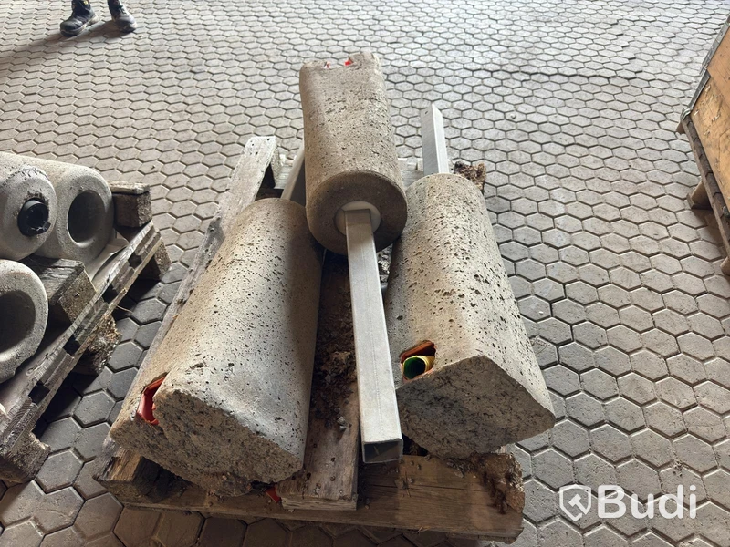 Concrete lighting pole foundations