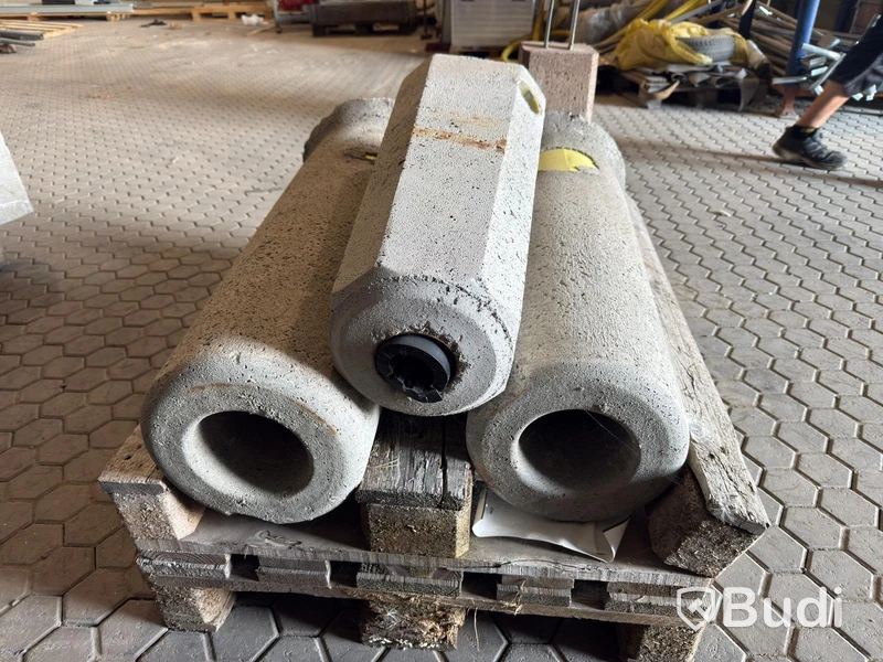 Concrete lighting pole foundations