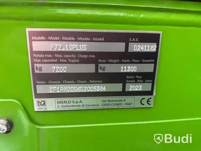 Teleskoplastare Merlo P72.10 Plus – 2023 | 711h