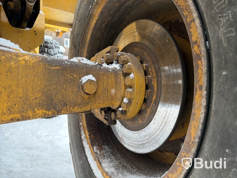 Hjullastare Caterpillar 910 | Skopa | Plog | Gafflar | Reparationsobjekt