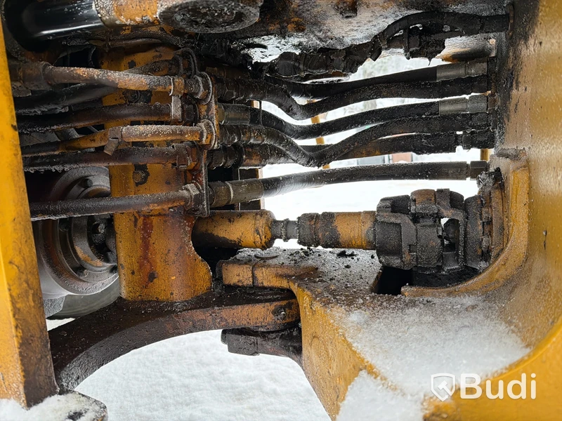 Hjullastare Caterpillar 910 | Skopa | Plog | Gafflar | Reparationsobjekt