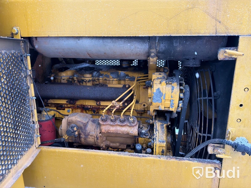 Hjullastare Caterpillar 910 | Skopa | Plog | Gafflar | Reparationsobjekt