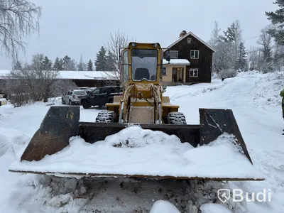 Hjullastare Caterpillar 910 | Skopa | Plog | Gafflar | Reparationsobjekt