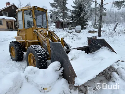Hjullastare Caterpillar 910 | Skopa | Plog | Gafflar | Reparationsobjekt