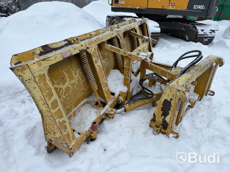 Hjullastare Caterpillar 910 | Skopa | Plog | Gafflar | Reparationsobjekt