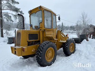 Hjullastare Caterpillar 910 | Skopa | Plog | Gafflar | Reparationsobjekt
