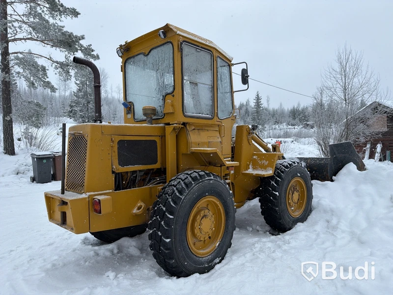 Hjullastare Caterpillar 910 | Skopa | Plog | Gafflar | Reparationsobjekt