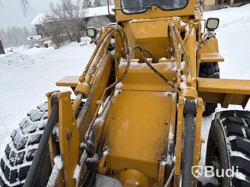 Hjullastare Caterpillar 910 | Skopa | Plog | Gafflar | Reparationsobjekt