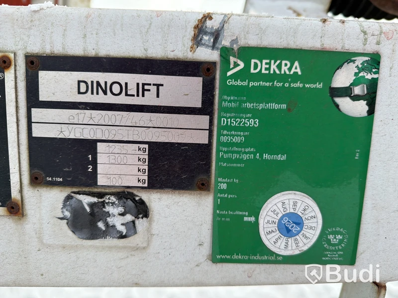 Släpvagnslift Dino 95T -2011
