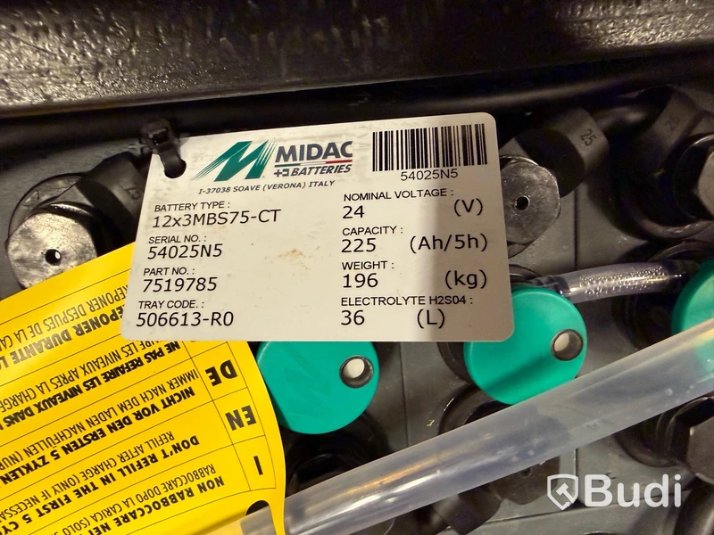 Ledstaplare Linde L12i - 2019, 13h