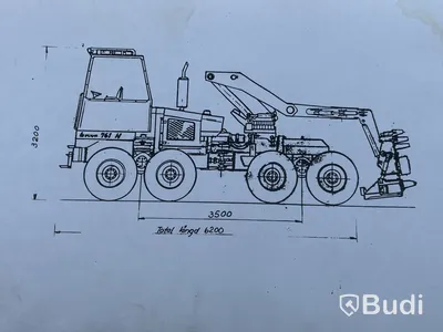 Kvistmaskin Bruun 761 H  | 1985