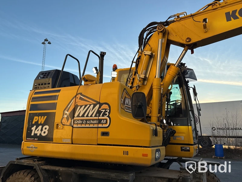 Hjulgrävare Komatsu PW148-11, -2019