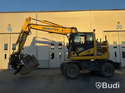 Hjulgrävare Komatsu PW148-11, -2019