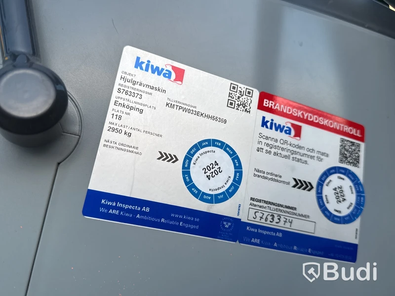 Hjulgrävare Komatsu PW148-11, -2019
