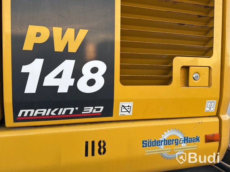 Hjulgrävare Komatsu PW148-11, -2019