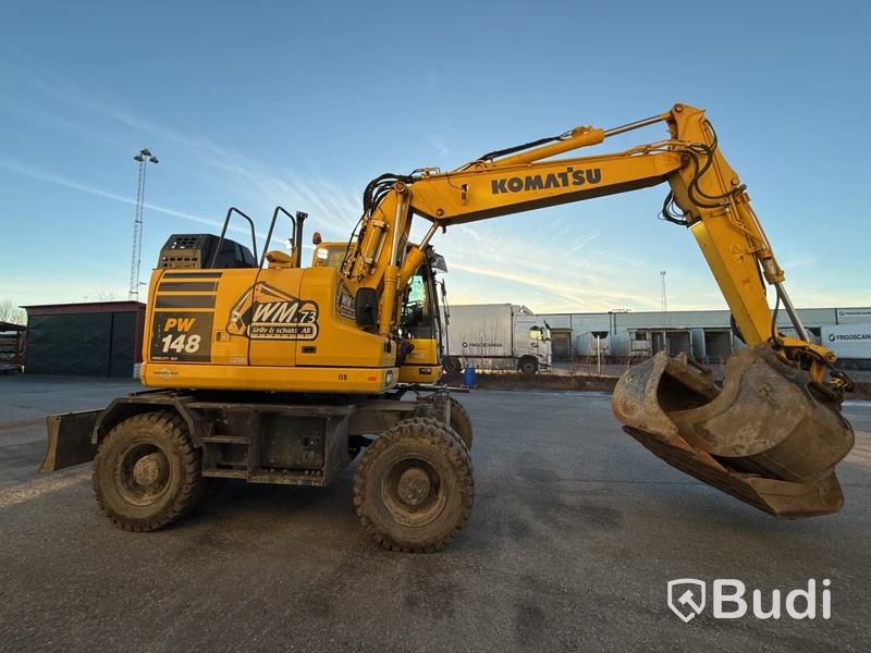 Hjulgrävare Komatsu PW148-11, -2019